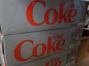 2 x 12 packs Diet Coke...
