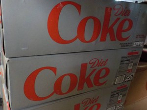 2 x 12 packs Diet Coke...