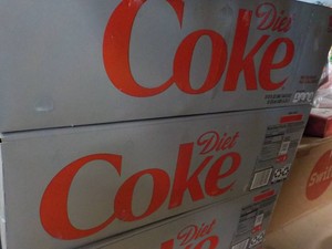 2 x 12 packs Diet Coke...
