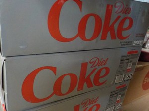 2 x 12 packs Diet Coke...