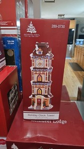 Enchated Forest Holiday Clock Tower