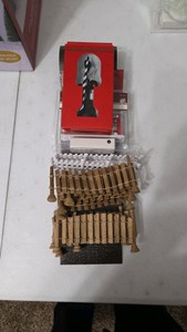 Misc Fence Pieces, Railroad Kit and Road Kit
