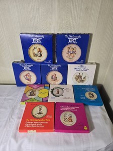 M J Hummel Annual, Christmas and Mothers Day Collector Plate Collection