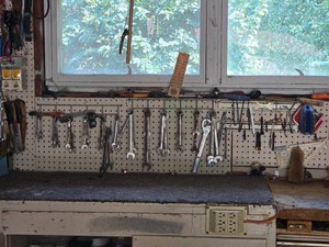Choice Lot of Assorted Hand Tools from Pegboard