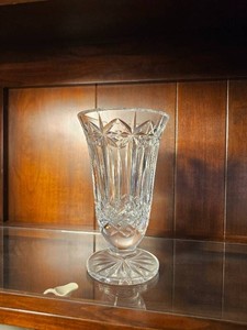 Waterford Crystal Balmoral Footed Vase
