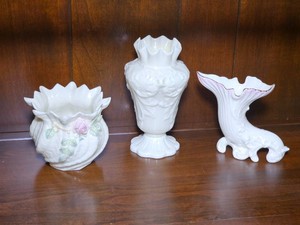 Irish Belleek Curio Group