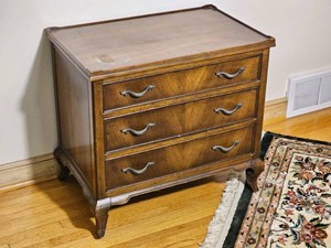Hekman Furniture Three Drawer Side Table