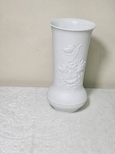 Kaiser Bisque Porcelain Floral Vase