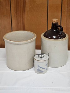 Stoneware Crock & Jug Group