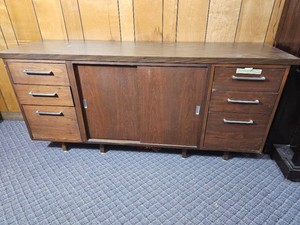 MCM Oak Credenza