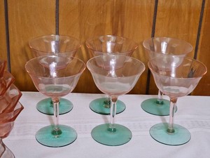 Tiffin Watermelon Champagne Flutes