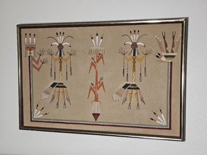 Navajo Styled Sand Painting