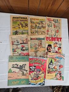 Golden Era Comic Book Grouping Animal Comics