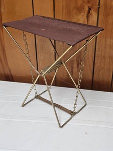 Vintage Fenwick Woodstream Camping Stool