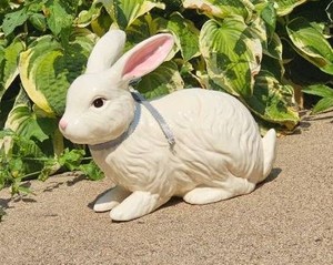 Vintage Ceramic Garden Rabbit