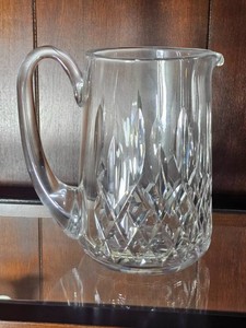 Waterford Straight Sided Lismore Pitcher