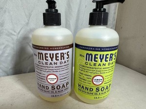 2 New Mrs. Meyers Clean Day Hand Soap