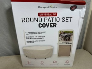 New Round Patio Set Cover