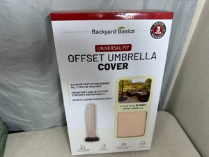 New Backyard Basics Offset Umbrella Cover