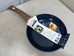 New 8 inch Ceramic Coated Aluminum Induction Safe Frying Pan