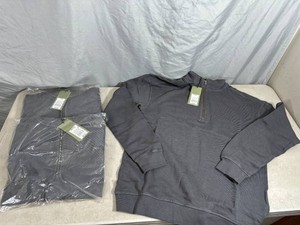 3 New Quarter Zip Sweaters - Size M Tall and L Tall