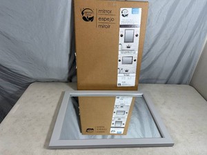 New 16 x 22 inch Framed Glass Mirror