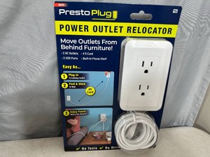 New Presto Plug Outlet Extender