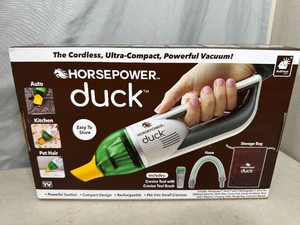 New Horsepower Duck Compact Cordless Vacuum