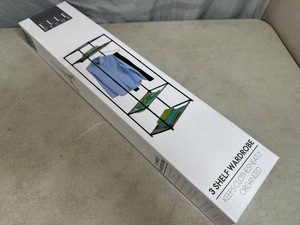 New 3 Shelf Wardrobe Unit