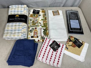 New Kitchen Towels, Dish Rags, Shower Curtain Liner, and More
