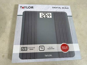 New Taylor Digital Bathroom Scale