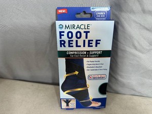 New Miracle Foot Relief Compression and Support Brace