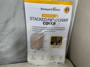 New Stacked Patio Chair Cover