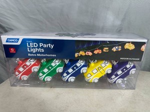 New Retro Travel Trailer LED Party Light String