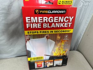 New Fire Guardian Emergency Fire Safety Blanket