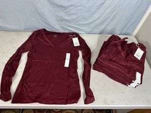12 New Long Sleeve Shirts - Size Small - $120 retail