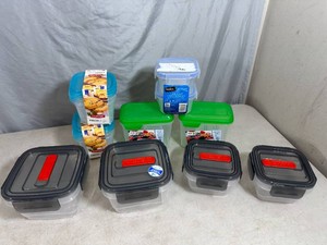 14 New Assorted Food Storage Containers with Lids