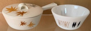 Vintage Iroquois Flameproof Cookware Ben Seibel Informal and Federal Glass Mixing Bowl