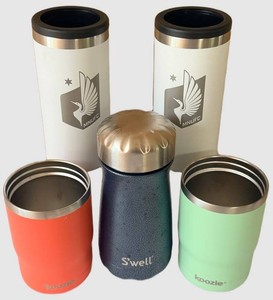 Insulated Can Holders - MNUFC, Koozie & Swell (Lot of 5)