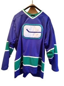 Vintage Hockey Jersey - CCM Vancouver Canucks Adult XL
