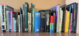 Book Lot of 34 Travel, Regional History, Cookbooks & Fiction