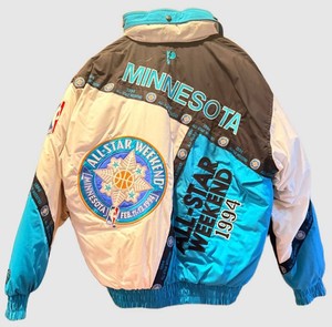 Vintage NBA All-Star Weekend Jacket Pro Player Daniel Young Minnesota 1994