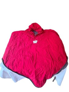 Wisconsin Badgers Poncho - Gear for Sports Hooded Stadium