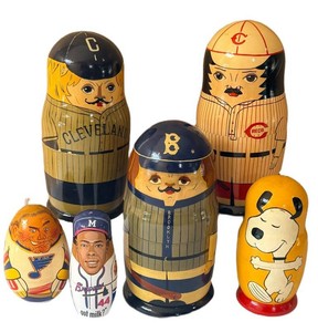 Wooden Nesting Dolls - Newcrafters Limited Edition 45500 Set of 8