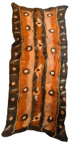 Handwoven Wool Textile 27 X 60