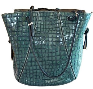Handbag - Tory Burch Croc-Embossed Tote