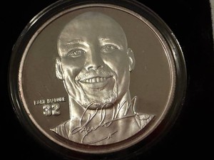 Collectible Karl Malone NBA MVP 1996-97 Silver Medallion Limited Edition