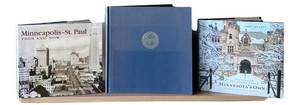Minnesota Books - Minneapolis-St. Paul Then and Now, Minnesotas Own, Hip Hotels Atlas (Lot of 3)