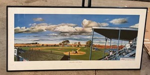 Framed Art Print Miesville Fall Classic Terrence Fogarty Artist Proof