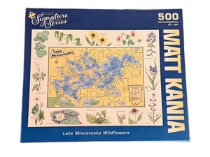 G - Jigsaw Puzzle - Matt Kania Lake Minnetonka Wildflowers 500 Pieces